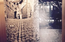 Composición de fotos en lona